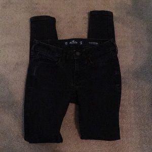 Hollister low rise skinny jeans